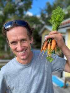 Magnus Kilian with carrots | Ranatec